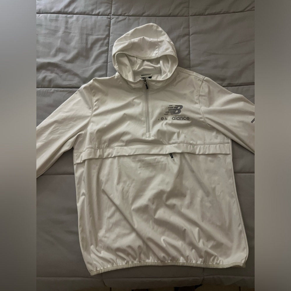 New balance wind breaker jacket with mid zipper